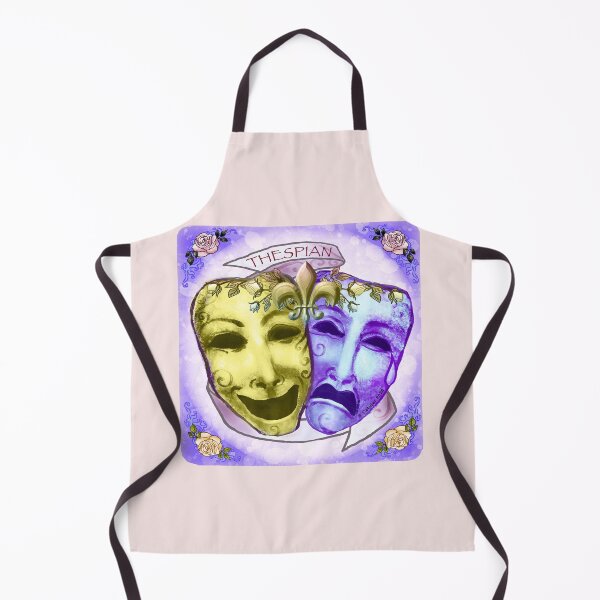 Item preview, Yellow Purple Actor Masks designed and sold by artmuvz.