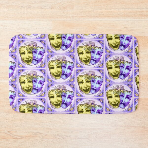 Item preview, Yellow Purple Actor Masks designed and sold by artmuvz.