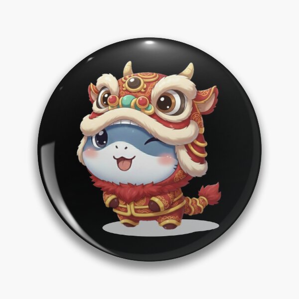Item preview, Shark Lion Dance Costume designed and sold by Nature's Chibis.