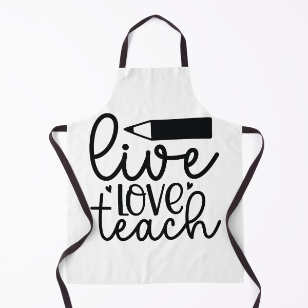 Item preview, Live Love Teach - Inspirational School Teacher Aesthetic Gift designed and sold by FuzionRaptor.