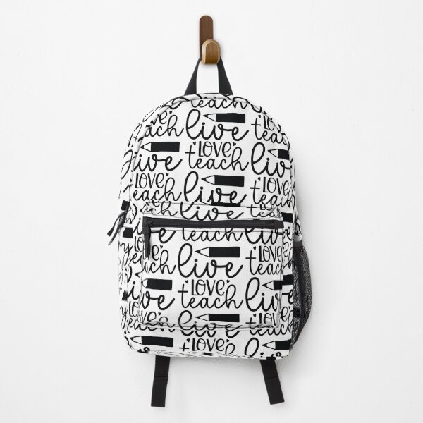 Item preview, Live Love Teach - Inspirational School Teacher Aesthetic Gift designed and sold by FuzionRaptor.