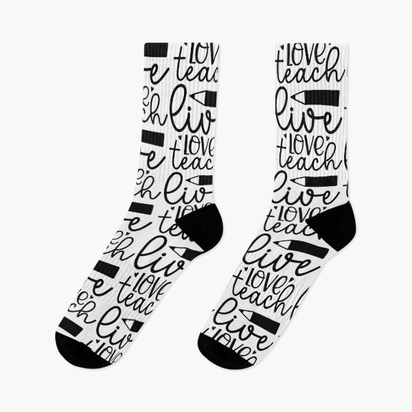 Item preview, Live Love Teach - Inspirational School Teacher Aesthetic Gift designed and sold by FuzionRaptor.