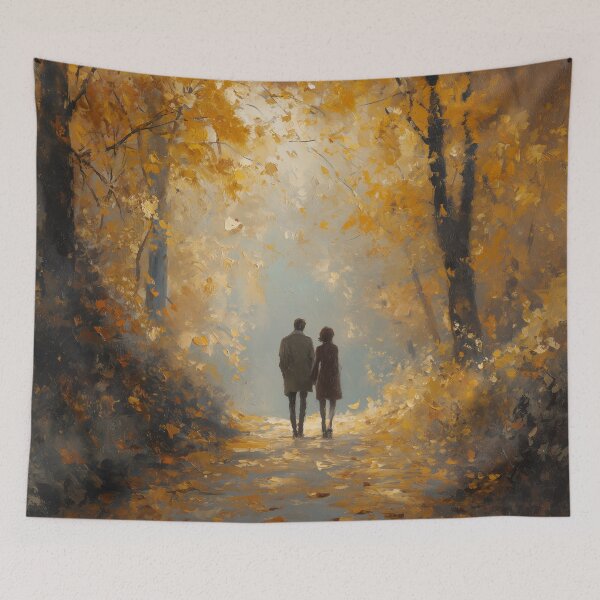 Item preview, Slow Walk Along Autumn Path designed and sold by Rtymer.