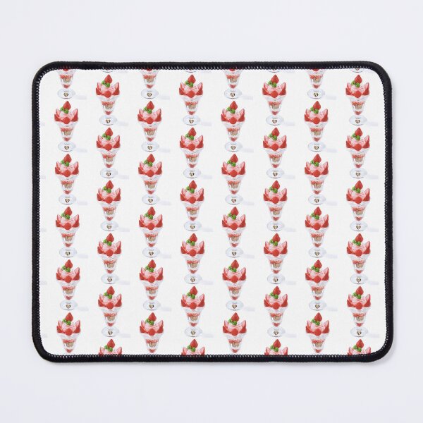 Item preview, Ice crem, Cute Dog, Kawaii T-shirts, strawberry, strawberry parfait designed and sold by Cocohappysmiles.