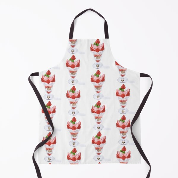 Item preview, Ice crem, Cute Dog, Kawaii T-shirts, strawberry, strawberry parfait designed and sold by Cocohappysmiles.
