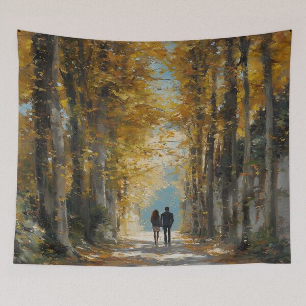 Item preview, Slow Walk Along Autumn Path designed and sold by Rtymer.