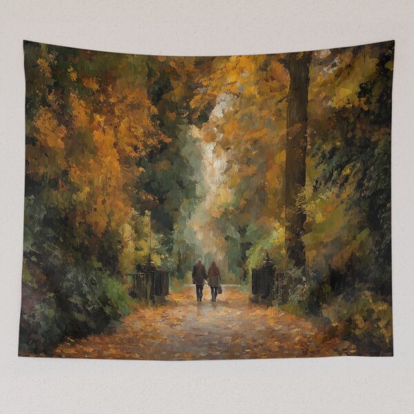 Item preview, Slow Walk Along Autumn Path designed and sold by Rtymer.