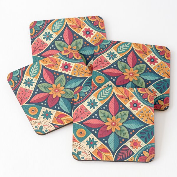 Item preview, A vivid floral pattern designed and sold by trendspatterns.