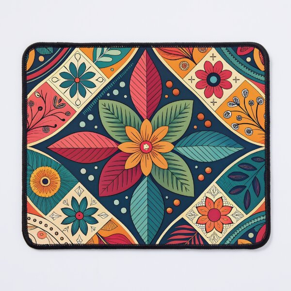 Item preview, A vivid floral pattern designed and sold by trendspatterns.
