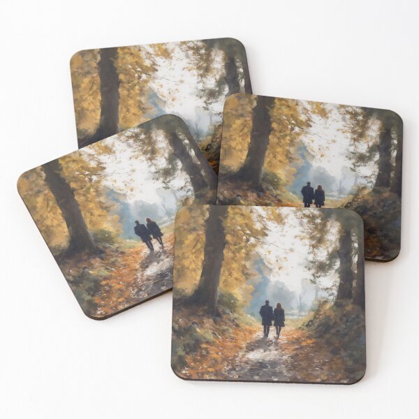 Item preview, Slow Walk Along Autumn Path designed and sold by Rtymer.