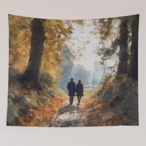 Item preview, Slow Walk Along Autumn Path designed and sold by Rtymer.