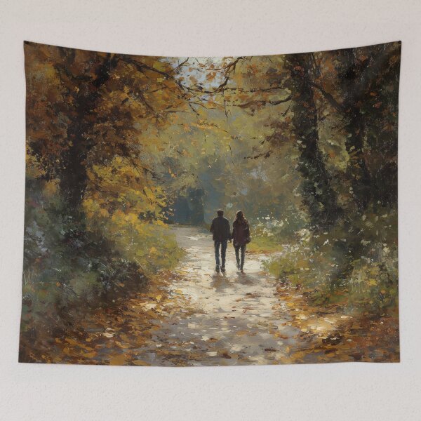 Item preview, Slow Walk Along Autumn Path designed and sold by Rtymer.