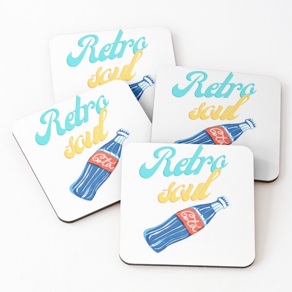 Item preview, Retro Soul - Vintage Soda Bottle Pop Art 70s Aesthetic designed and sold by KostekArtShop.