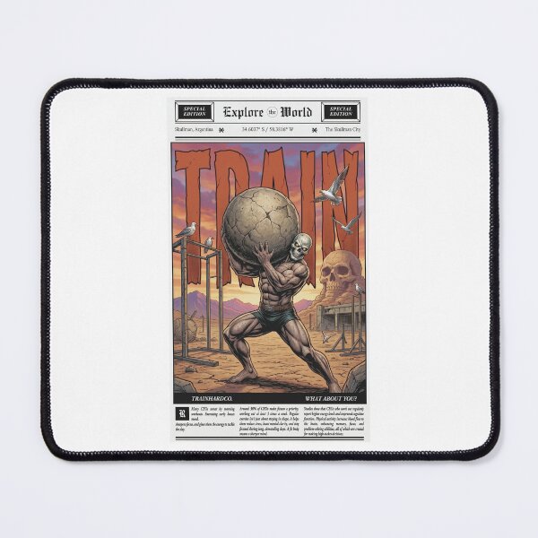 Item preview, Skullman Atlas Strength Desert designed and sold by TrainHardCo.