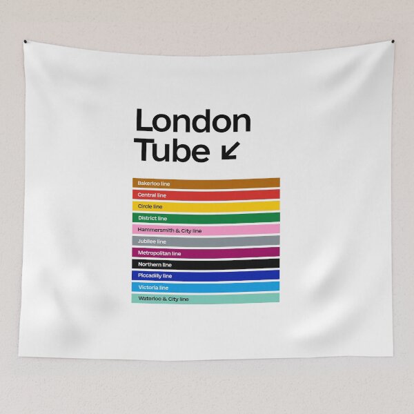 Item preview, London Tube designed and sold by DoodlifyDesign.