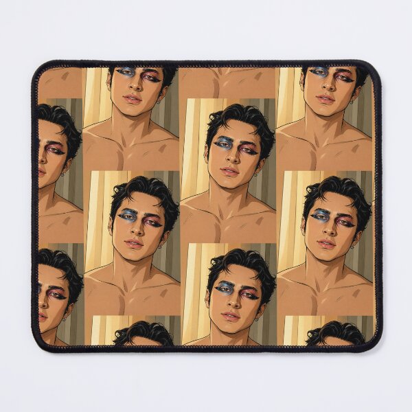 Item preview, Hudson Williams from Heated Rivalry puts on makeup gala (fan art) designed and sold by PopCultureAndStuff.