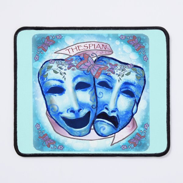 Item preview, Aqua Actor Masks designed and sold by artmuvz.