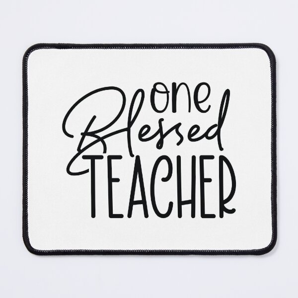 Item preview, One Blessed Teacher - Inspirational School Appreciation Mentor Gift designed and sold by FuzionRaptor.