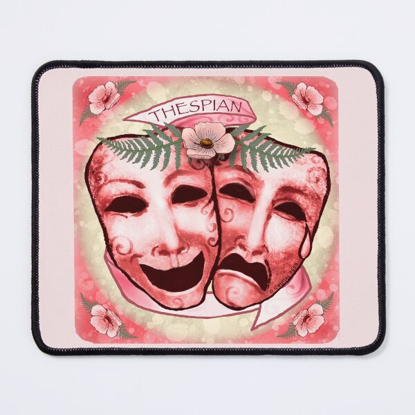 Item preview, Red Actor Masks designed and sold by artmuvz.