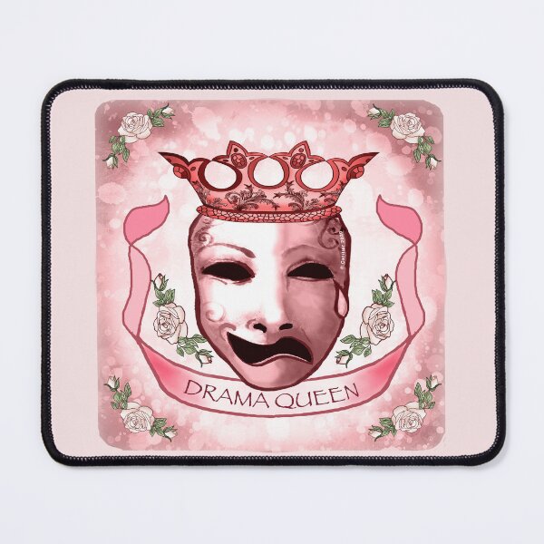 Item preview, Drama Queen Actor Mask designed and sold by artmuvz.