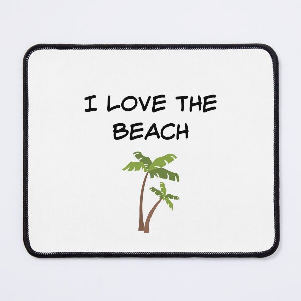 Item preview, I LOVE THE BEACH designed and sold by binmaster3000.