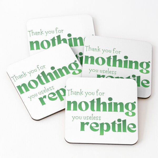 Item preview, You Useless Reptile 2 designed and sold by Further Up Designs.