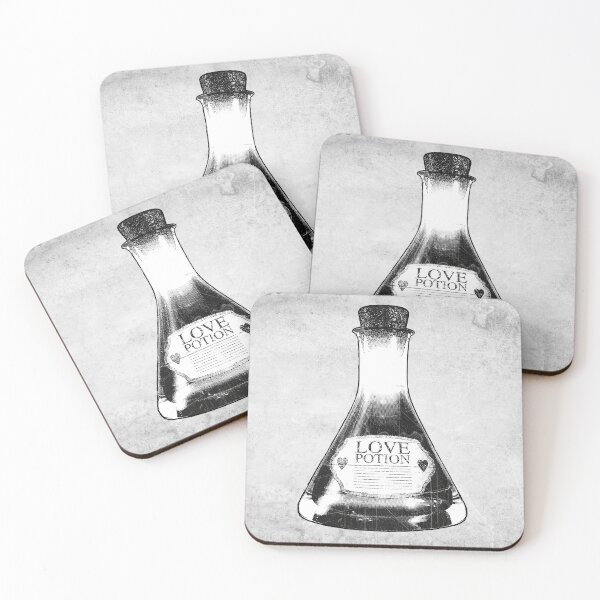 Item preview, Love Potion Corked Apothecary Elixir Flask designed and sold by Ghoul Enterprises.
