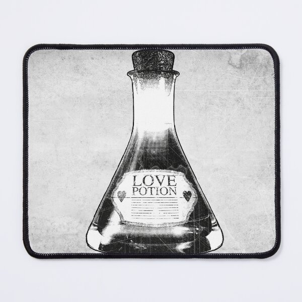 Item preview, Love Potion Corked Apothecary Elixir Flask designed and sold by Ghoul Enterprises.