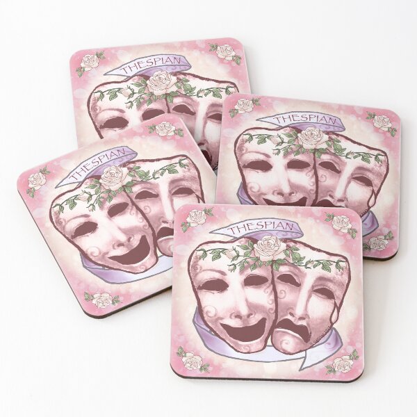 Item preview, Pink Actor Masks designed and sold by artmuvz.