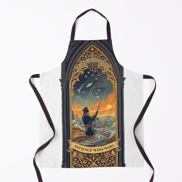 Item preview, Cast & Conquer Captain Funny Fishing Dad Gift designed and sold by YMLux.