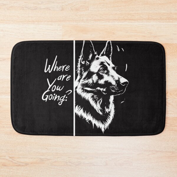 Item preview, Where Are You Going Dog Lover German Shepherd Meme designed and sold by Clairenity Studio.