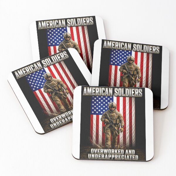 Item preview, American Soldiers Overworked Underappreciated designed and sold by KingsVision.