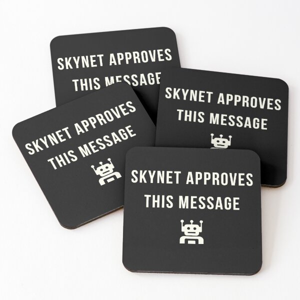 Item preview, Skynet Approves Shirt | AI Humor | Terminator T-Shirt | Funny Tech Gift | ChatGPT designed and sold by HippyTees.