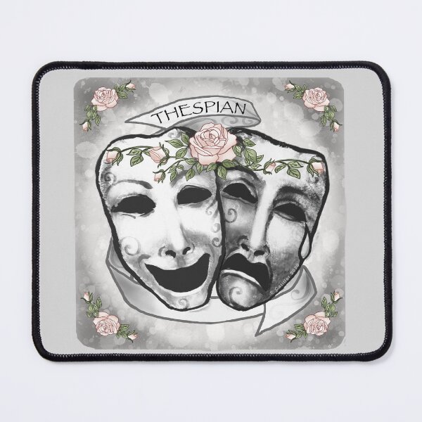Item preview, Black White Actor Masks designed and sold by artmuvz.