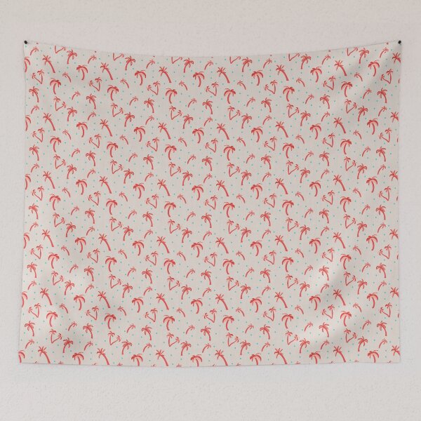Item preview, Palm Tree Polka Dots designed and sold by KelseyNY.