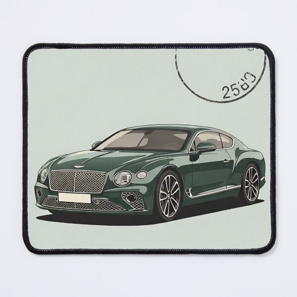 Item preview, Bentley Continental GT British Green Vintage Postage Stamp designed and sold by Motorline44.