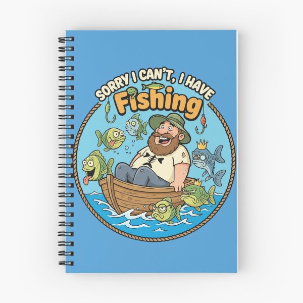 Item preview, Sorry I Can't, I Have Fishing Funny Fishing T-Shirt designed and sold by WearFine.