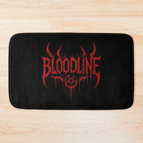Item preview, Bloodline Dripping Gothic Logo Horror Metal Typography Dark Aesthetic Design designed and sold by Peac7e.