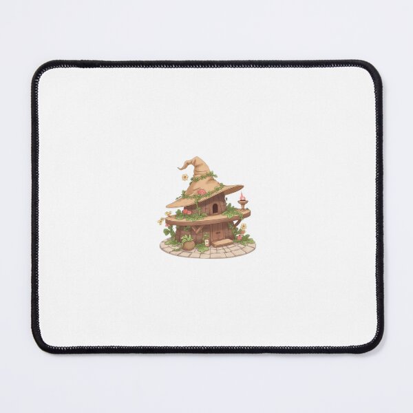 Item preview, Enchanted Witch Hat Cottagecore House designed and sold by MoonAndMossStudio.