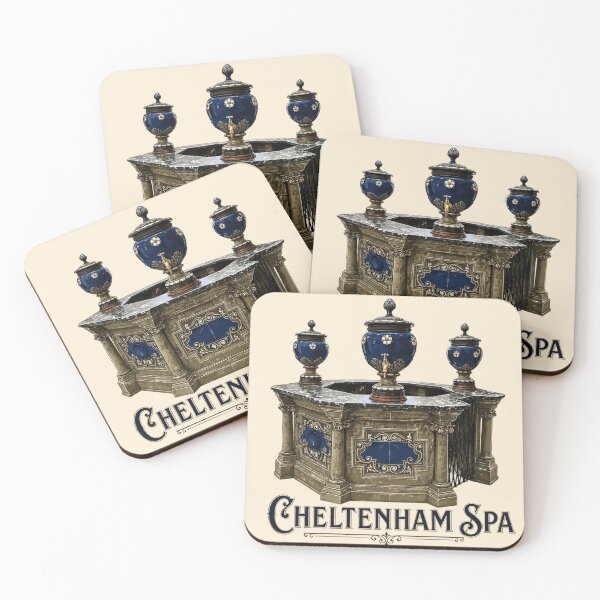Item preview, Cheltenham Spa Water Urns Design  designed and sold by WheresTheTShirt.