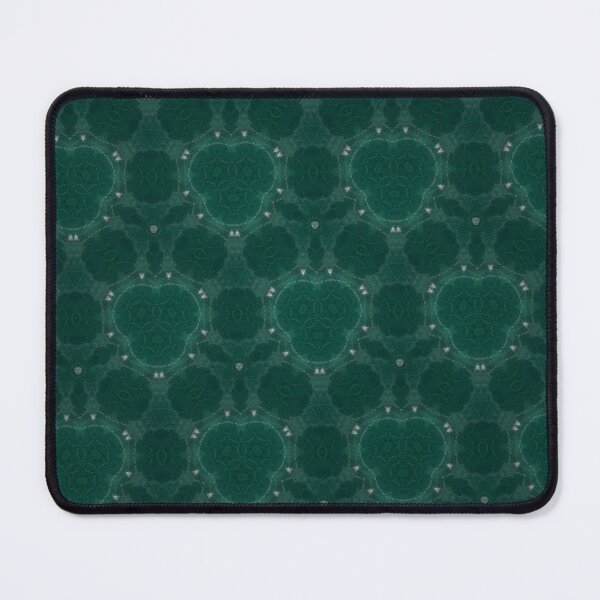 Item preview, Deep Green Kaleidoscope Circular Pattern Background designed and sold by IntelliMindDesigns.