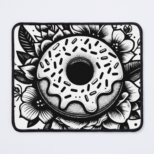 Item preview, Floral Donut designed and sold by derpfudge.