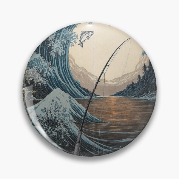 Item preview, Quiet Waters Warrior Funny Fishing Dad Gift designed and sold by YMLux.
