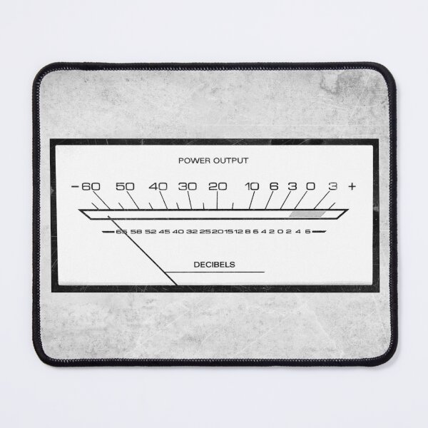 Item preview, Vintage VU Meter Power Output Decibels designed and sold by Ghoul Enterprises.
