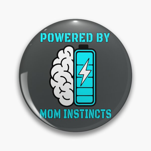Item preview, Powered by Mom Instincts Brain Battery designed and sold by DigitalGlade.