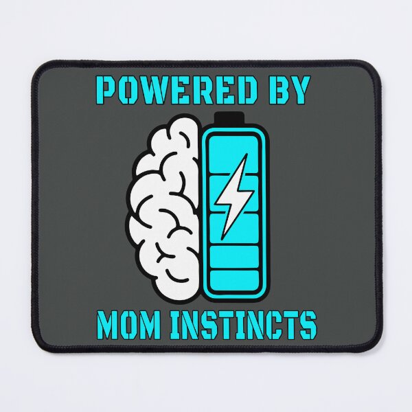 Item preview, Powered by Mom Instincts Brain Battery designed and sold by DigitalGlade.