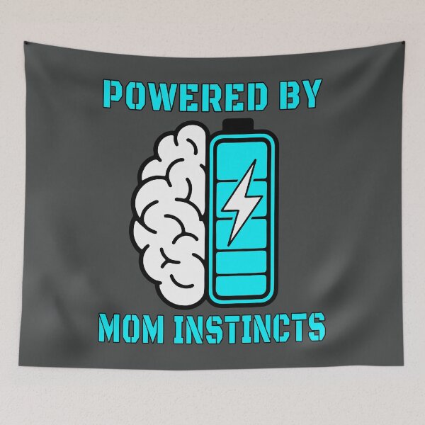 Item preview, Powered by Mom Instincts Brain Battery designed and sold by DigitalGlade.
