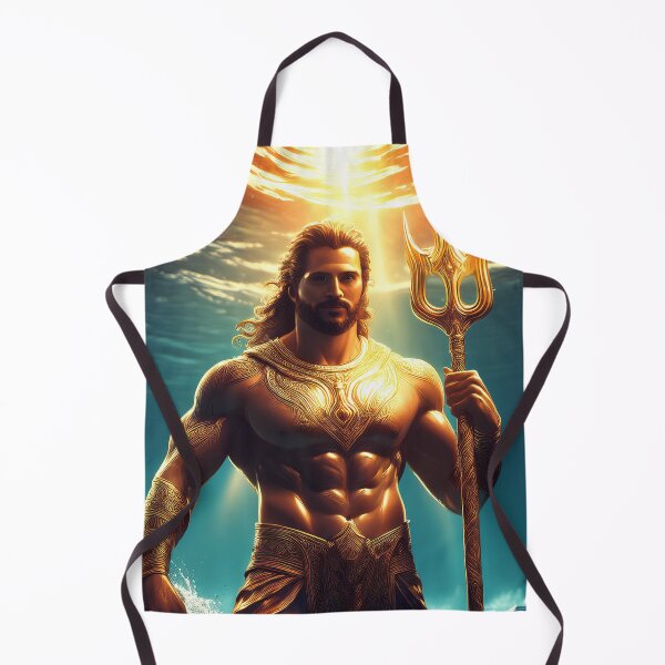 Item preview, Neptune emerging from the sea designed and sold by Foxlindesigns.