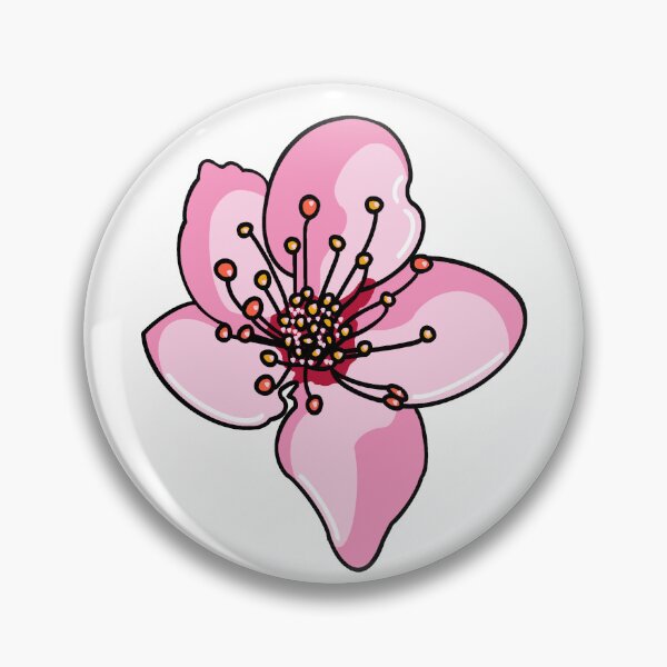Item preview, Cherry Blossom Sticker | Postcards from Tokyo Collection designed and sold by PinkPeelUK.