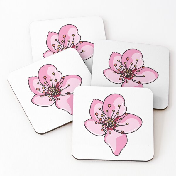 Item preview, Pegatinas de flores de cerezo | Colección de postales de Tokio designed and sold by PinkPeelUK.